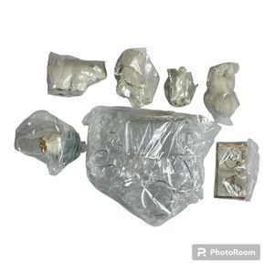 NOS RETIRED Dept 56 "Let's Go See Jack Frost" Snowbabies Set #6885-0, Vintage